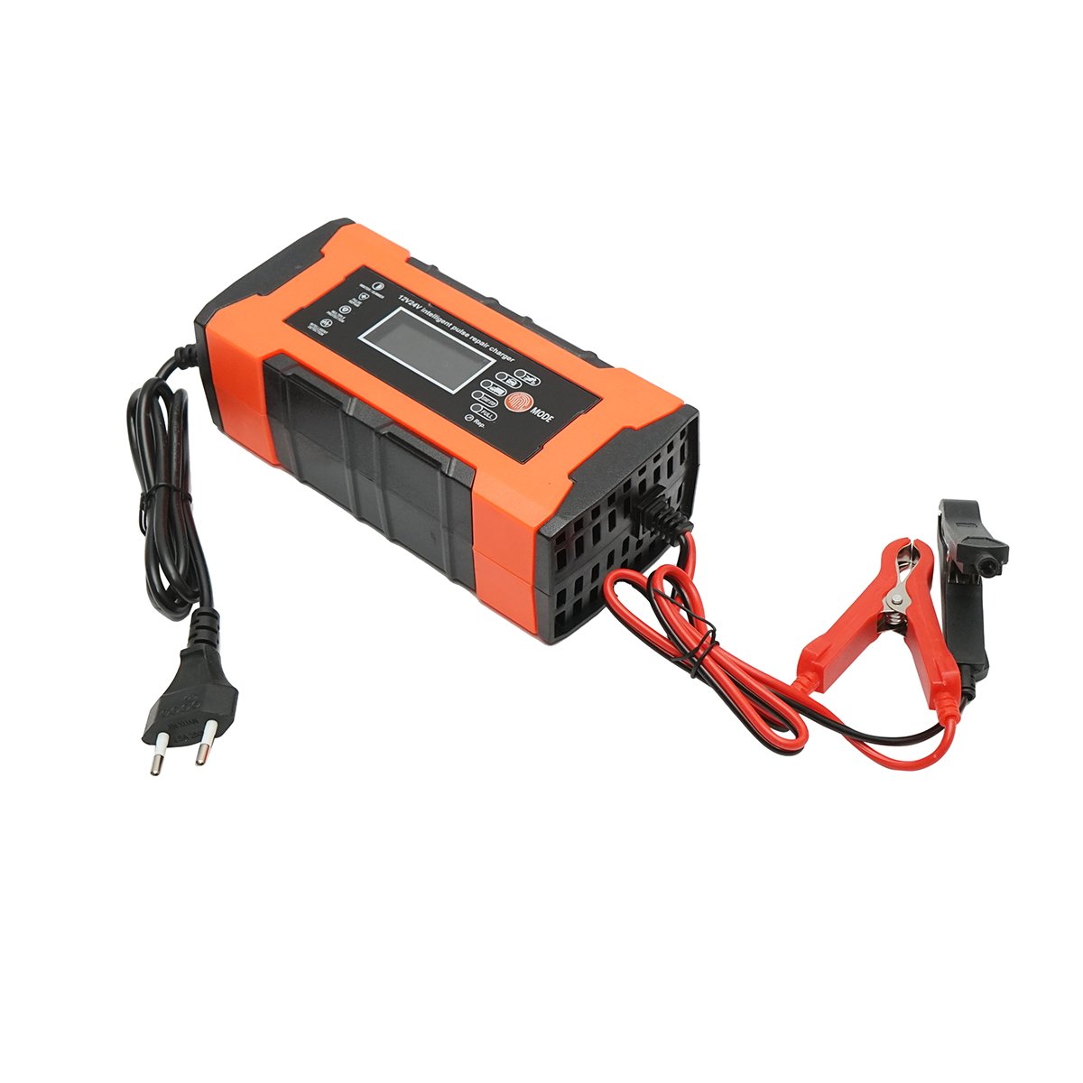Redresor, incarcator digital baterie auto/moto, cu functie de reparare 12V/24V